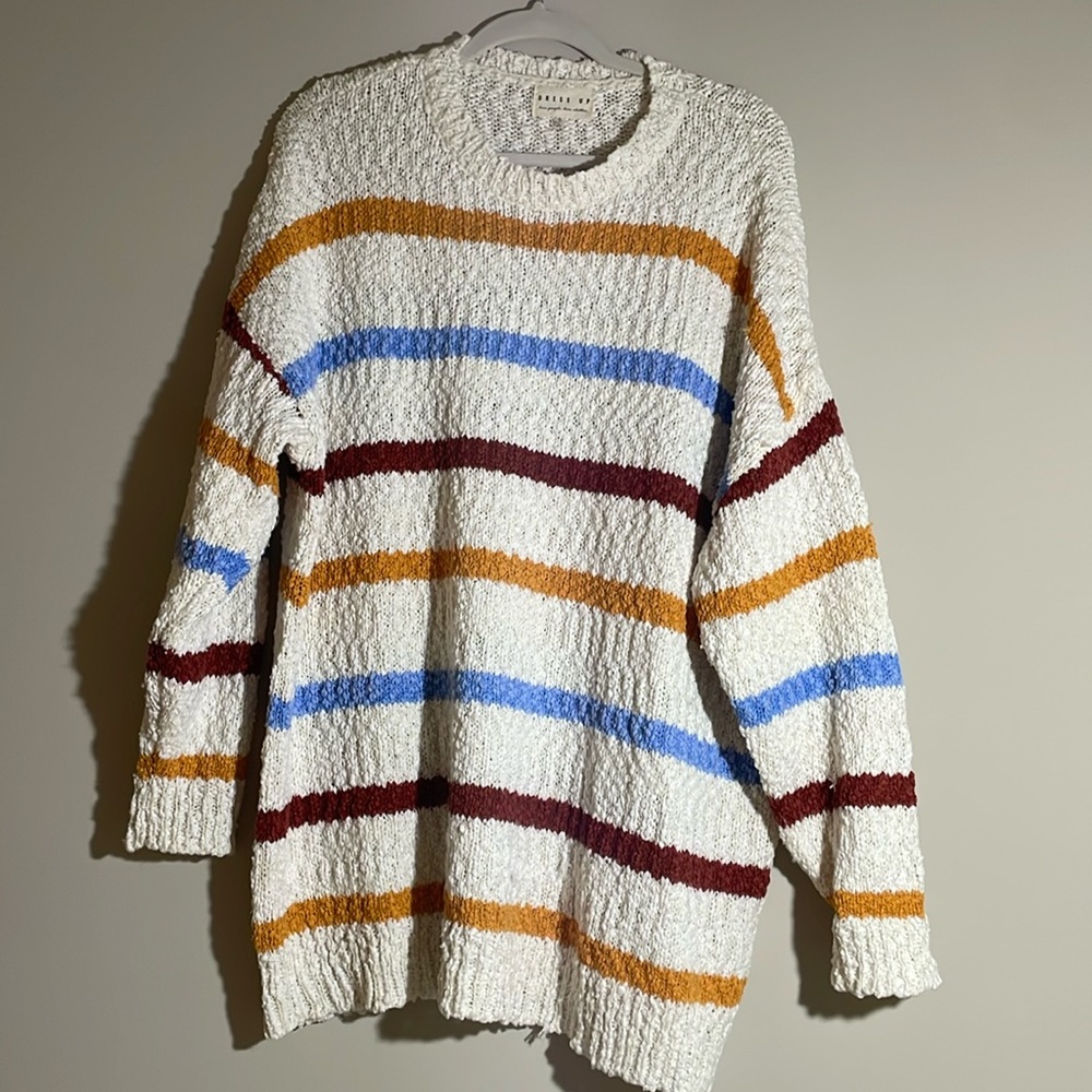 Striped Knit Sweater